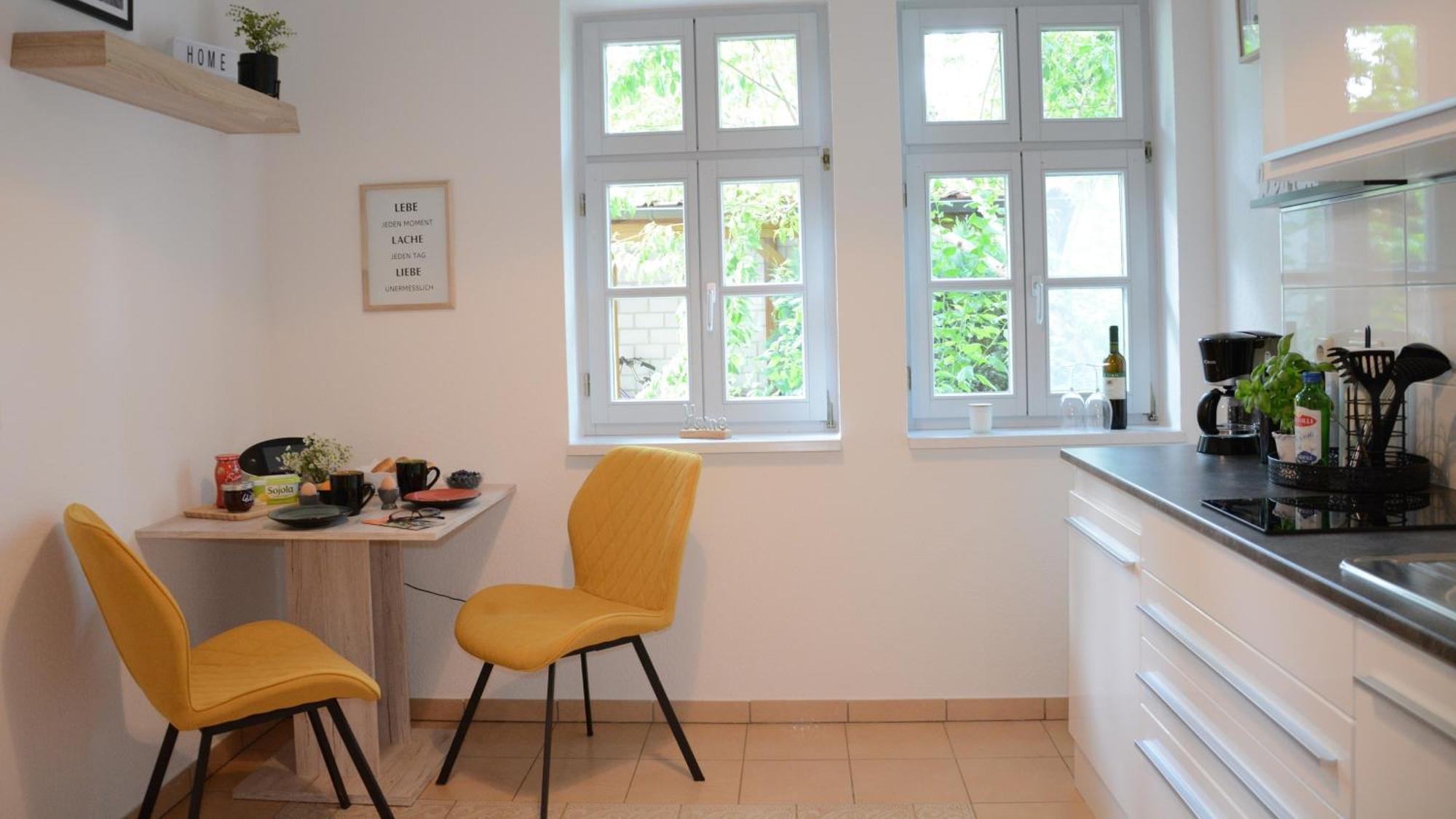 Rosenwinkel Appartement im EG Halberstadt Buitenkant foto
